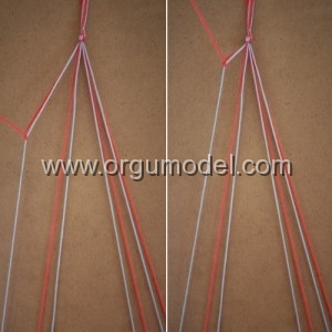 Örgüden Bileklik Yapım Aşaması 7 8